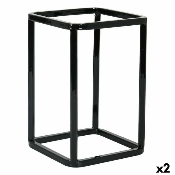 Köksredskapshållare Inde Metall 12 x 12 x 18 cm Multifunktionell korg (2 antal)