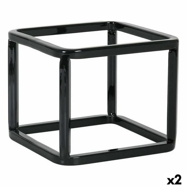 Köksredskapshållare Inde Metall 12 x 12 x 10 cm Multifunktionell korg (2 antal)