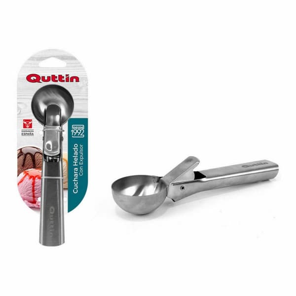 Glassked Quttin 62955 Rostfritt stål Silvrig 18 x 5 x 4 cm (12 antal)