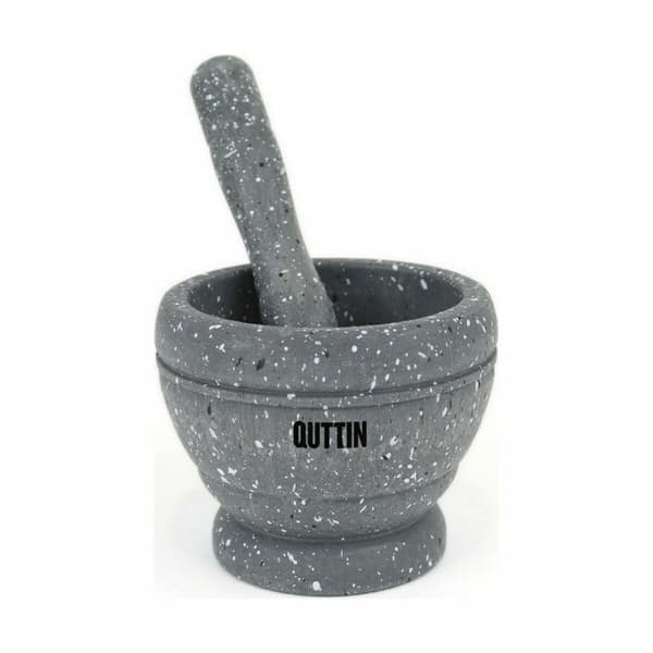 Köksmortel Quttin Plast 11 x 9 cm Svart (12 antal)