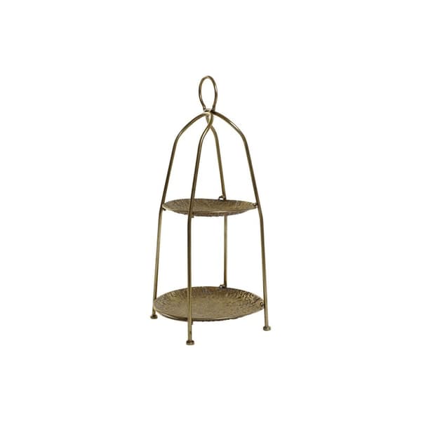 Fruktskål Home ESPRIT Gyllene Metall 36,5 x 36,5 x 61 cm