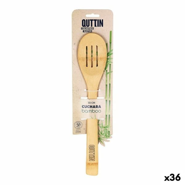 Spatel Quttin Bambu 30 x 6,2 x 0,8 cm (36 antal)