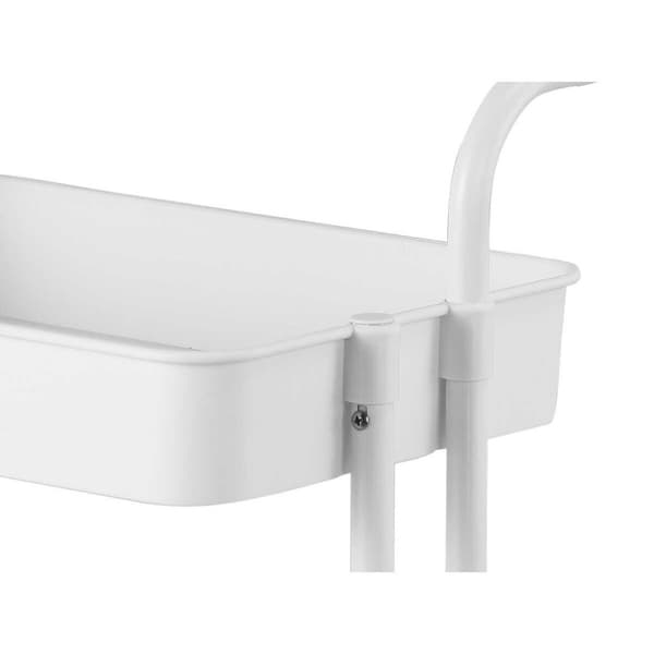 Köksvagn Kinvara WR4338-TJ PRO Vit Metall polypropen 42 x 86 x 35,5 cm 3 Fack
