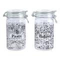 Miniatyrbild 4 av 8: Burk DKD Home Decor Glas Traditionell 10 x 12.5 x 20 cm 1 L (2 pcs)