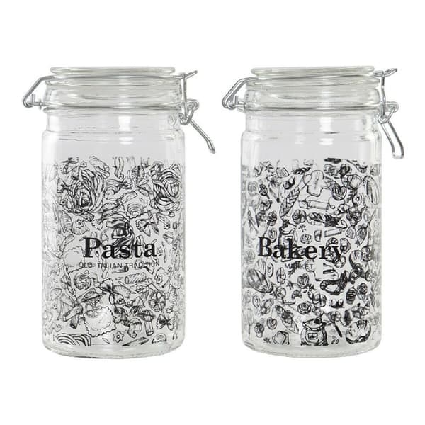 Blik DKD Home Decor Krystal Traditionel 10 x 12.5 x 20 cm 1 L (2 pcs)