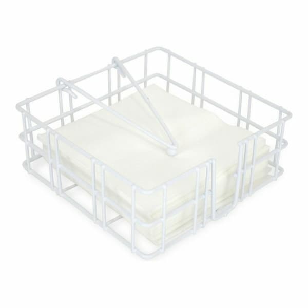 Servetthållare Confortime Vit 18 x 18 x 6,5 cm (12 antal)