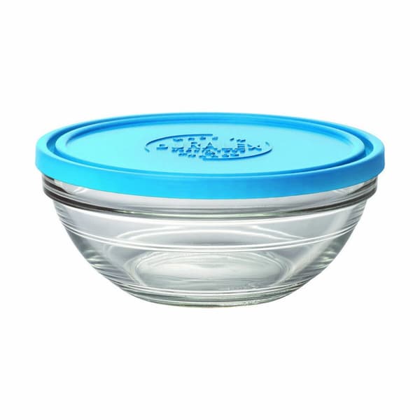 Ilmatiivis eväsrasia Duralex Bol Red Freshbox Sininen (970 ml) (ø 17 x 7 cm)