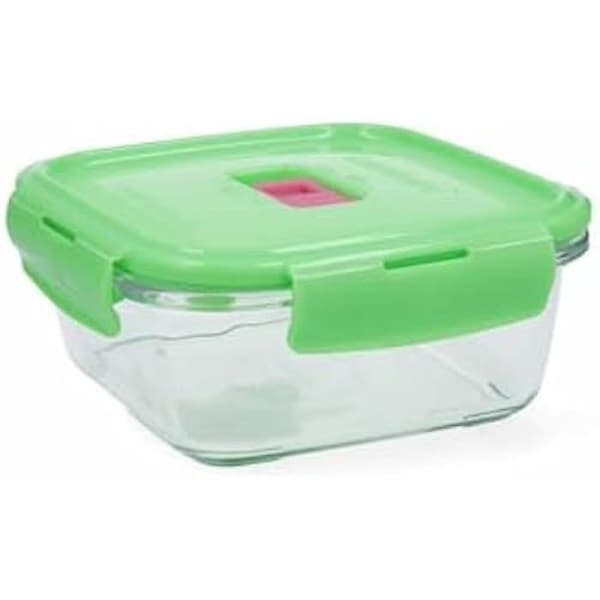 Lufttät box - LUMINARC - Pure Box Holy - Set om 6 - Fyrkantigt glas - 760 ml - Flerfärgad