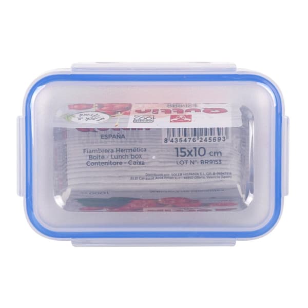 Madkasse Quttin Quttin Rektangulær 1 L 15 x 10 x 12 cm (12 enheder)
