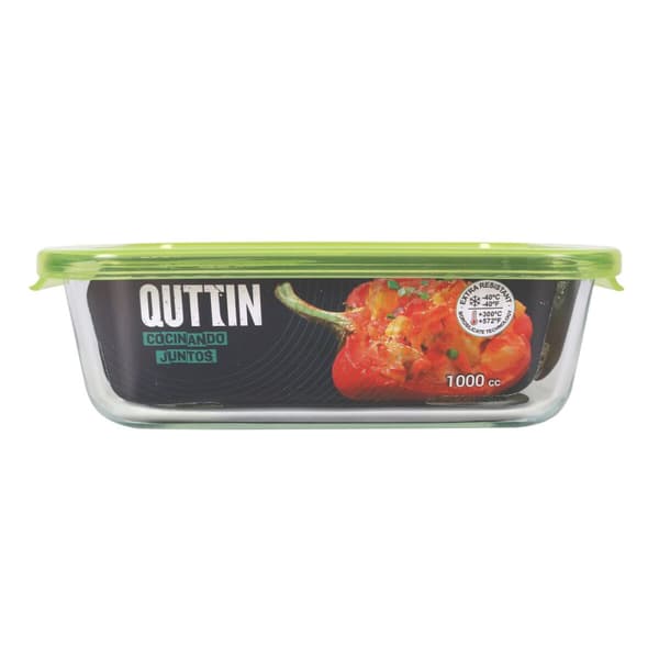 Lunchlåda Quttin Rektangulär 1L 22 x 15,5 x 6,5 cm (6 antal)