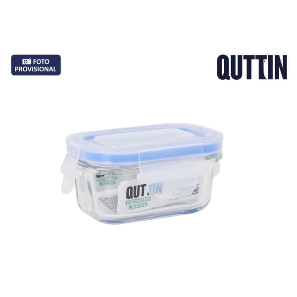 Madkasse Inde Quttin Rektangulær 120 ml 11 x 8 x 5,1 cm (24 enheder)