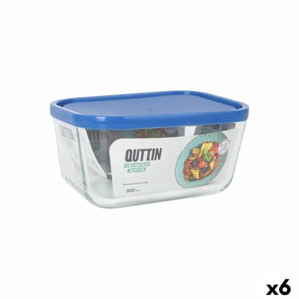 Madkasse Inde Frigo Rektangulær 16,5 x 11,7 x 7,4 cm (6 enheder)