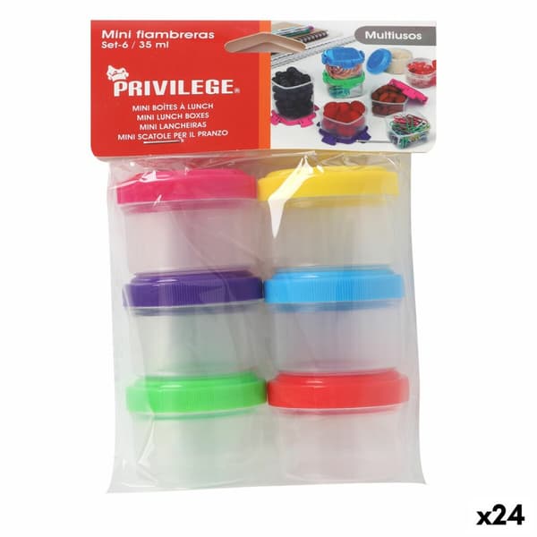 Eväsrasiasetti Privilege 35 ml Ø 4,5 x 3 cm 6 Kappaletta (24 osaa)