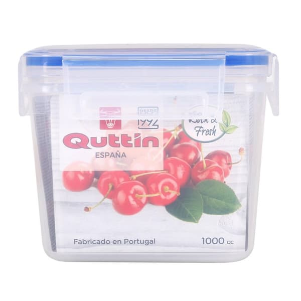 Eväsrasia Quttin Quttin Suorakulmainen 1 L 15 x 10 x 12 cm (12 osaa)