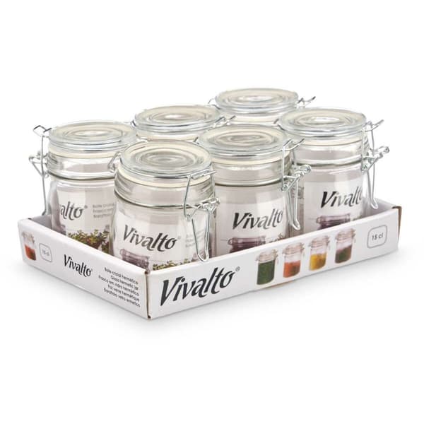 Glaskrus Vivalto 04-9411 Gennemsigtig 150 ml (6 enheder)