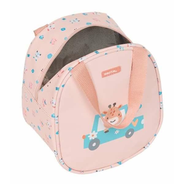 Børne Toilettaske Safta Pink Giraf