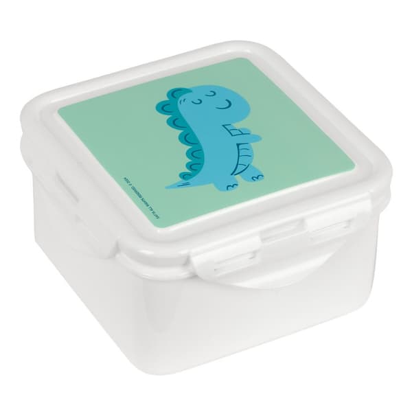 Madkasse Safta Dino Grøn 13 x 7.5 x 13 cm