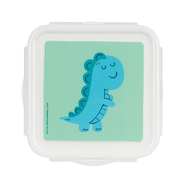 Lunchlåda Safta Dino Grön 13 x 7.5 x 13 cm