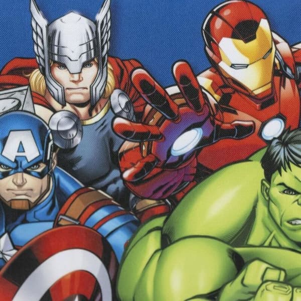 Lunchlåda barn - Cerda - Marvel Avengers - Rektangulär - Blå/Röd - Diskmaskinssäker