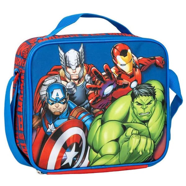 Lunchlåda barn - Cerda - Marvel Avengers - Rektangulär - Blå/Röd - Diskmaskinssäker
