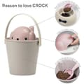 Miniatyrbild 2 av 2: Korg för Kattmat - UNITED PETS - Crock - 2 kg - Tvättbar - Färg Rosa/Grå