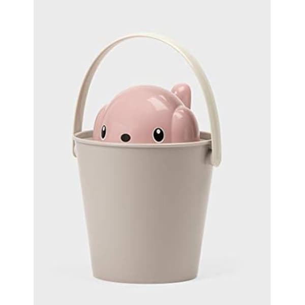 Korg för Kattmat - UNITED PETS - Crock - 2 kg - Tvättbar - Färg Rosa/Grå