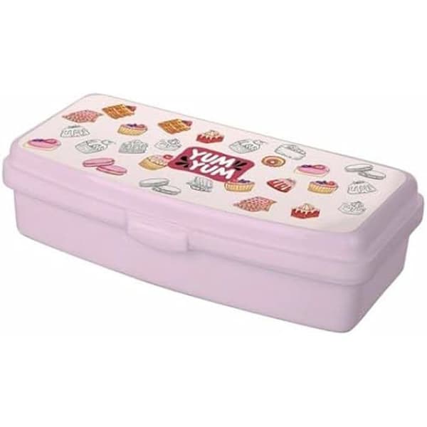 Snackbox - TITIZ - Set med 12 - Flerfärgad - 20,5 x 9,5 x 5,6 cm - Rektangulär - Essential