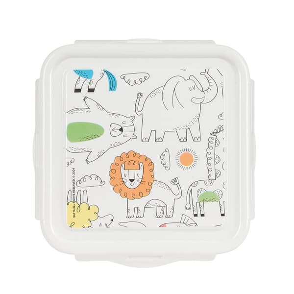 Madkasse Safta Zoo Beige 13 x 7.5 x 13 cm