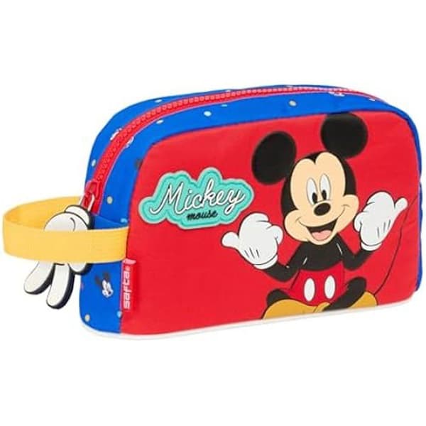Safta Mickey Mouse God Dag - Termisk frukostpåse, maximal kvalitet och hållbarhet, matlåda, 21,5 x 6,5 x 12 cm