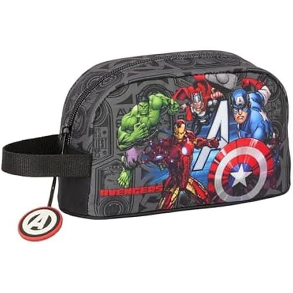 Termosmat - SAFTA - Avengers Vendetta - Svart - 21,5 x 6,5 x 12 cm - Maximal hållbarhet