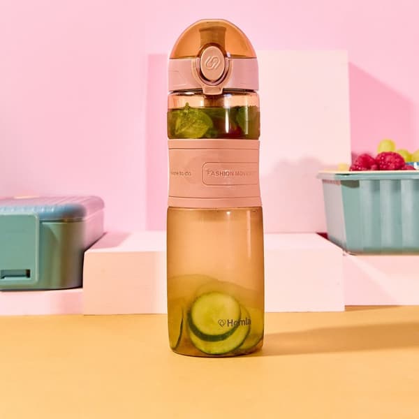 Flaske | POPPIE | lyserød | 0,6 l | 896182