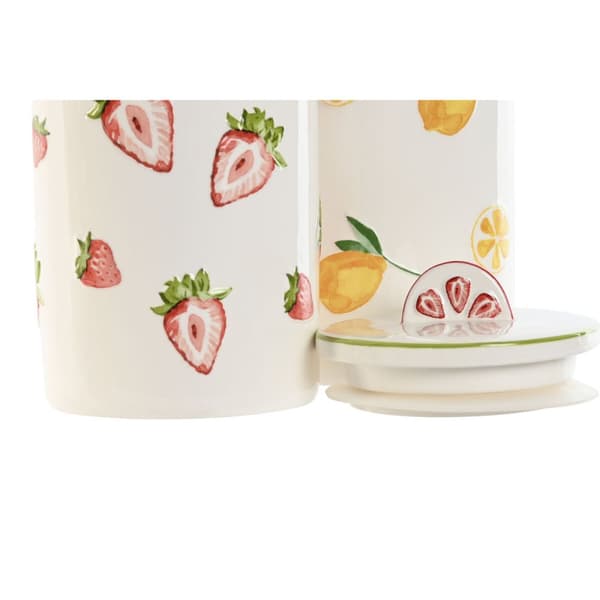 Burk Home ESPRIT Gul Röd Grön Modern Frukt (2 antal)