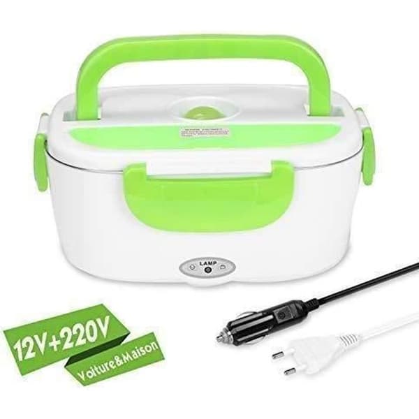 Lunchlåda Elektrisk Lunchlåda 220V 40W Lunchlådor i rostfritt stål Avtagbar rengöring