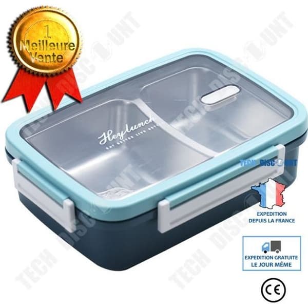 TD® Bento Box Student Office Worker 304 Lunchbox i rostfritt stål Delad isolering Bärbar Lunchbox