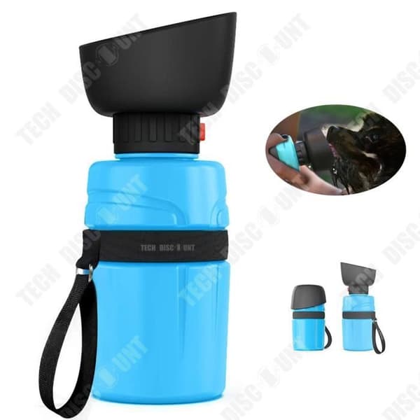 TD® Creative Pet Vattenflaska Sport Squeeze Bärbar Utomhus Förseglad Läcksäker Bärbar Vattenkälla