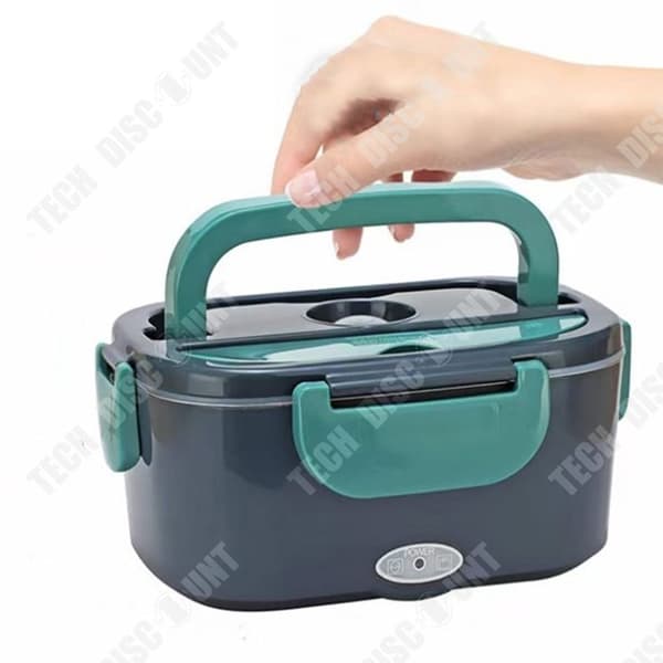 TD Lunchbox 1,5L rostfritt stål elektrisk deformerbar flaska resistent hög temperatur uppvärmning bil användning