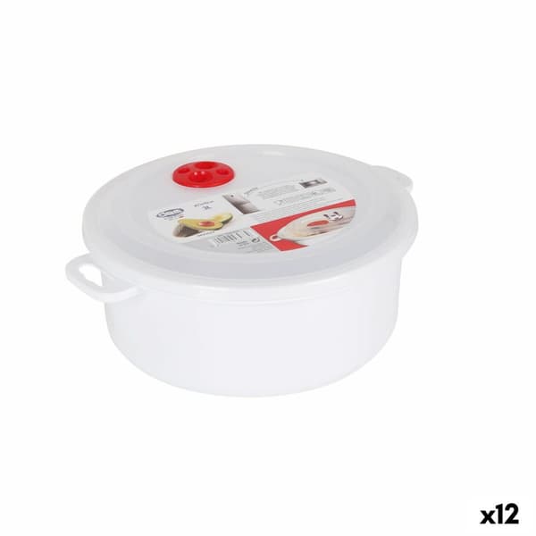 Kannellinen eväsrasia mikroaaltouuniin Dem 3 L 28 x 23 x 10 cm (12 osaa)