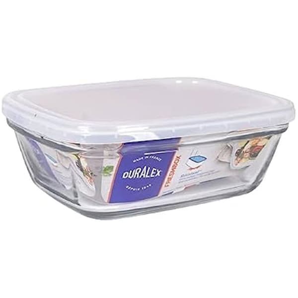 Lunchlåda - DURALEX - Standard - Rektangulär - Mångfärgade - 1 x 1 x 1 cm