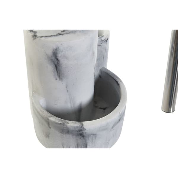 Diskmedelspump 2-i-1 DKD Home Decor Harts Rostfritt stål 12,6 x 11,4 x 18,6 cm