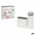 Miniatyrbild 1 av 2: Diskmedelspump 2-i-1 Confortime 18 x 6 x 16 cm Tvålfat Vit (12 antal)