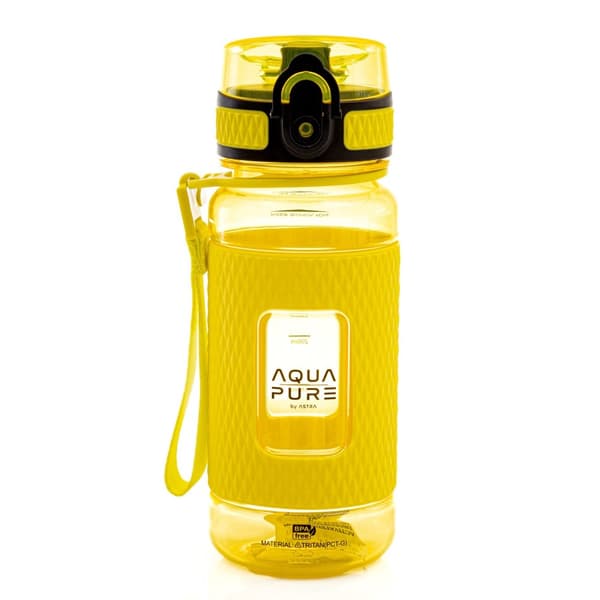 Aqua Pure Flaske 400ml Astra Neon Gul