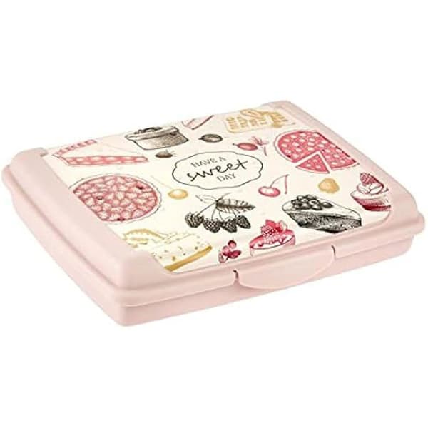 Sandwichlåda - KEEEPER - Carla Mini - 17 x 13 x 3,5 cm - Nordic Pink - Design Sweet Day