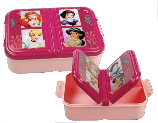 Matlåda Lunchbox Disney Prinsessor 2-fack