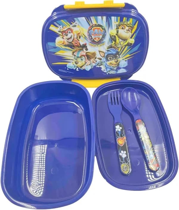 Paw Patrol Matlåda Lunchbox med Bestick