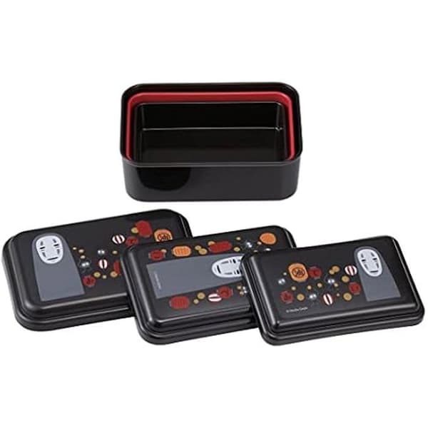 Förvaringslådor för livsmedel - SKATER - Set om 3 - Japansk design - Hållbar - Diskmaskinskompatibel