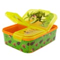 Miniatyrbillede 2 af 4: Madkasse med rum til bestik Stor Dinosaur (6,7 x 16,5 x 19,5 cm)