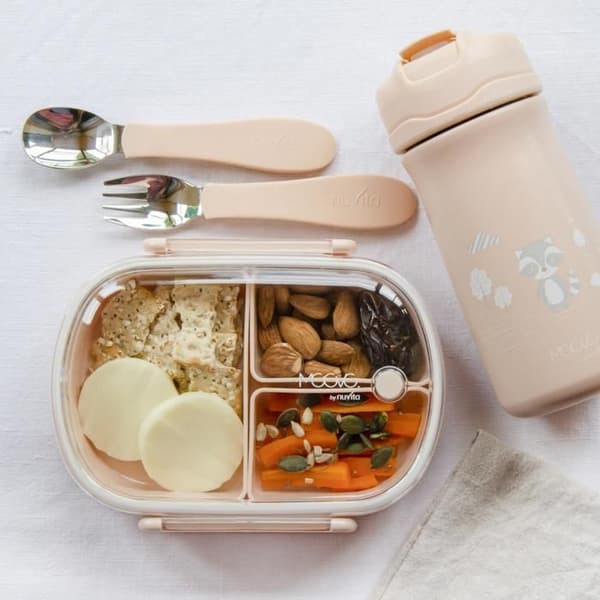 Nuvita Snack Box 490 ml, ljusblå