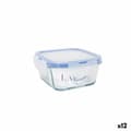 Miniatyrbild 1 av 2: Hermetisk matlåda LAV Blå Transparent 375 ml (12 antal)