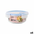 Miniatyrbild 1 av 2: Hermetisk matlåda Quttin Boho Transparent 650 ml (6 antal)