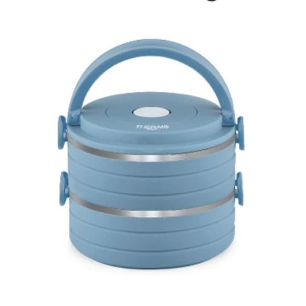 Eväsrasiasetti ThermoSport Sininen Punainen Teräs Muovinen 600 ml 2 Kappaletta (6 osaa)